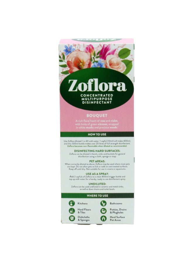 Zoflora Disinfectant Bouquet 500 ml - Image 2